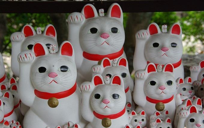 Maneki Neko nhật bản
