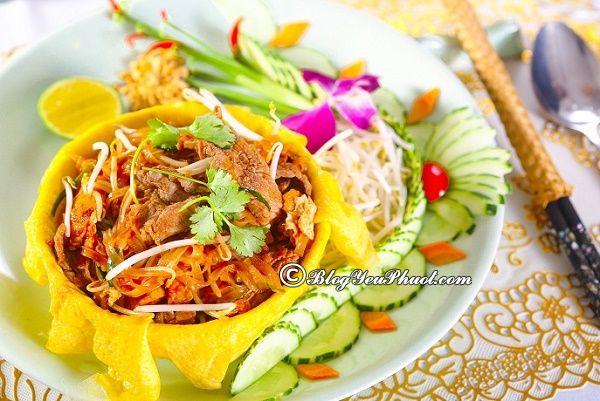 Món ăn truyền thống Thái Lan nổi tiếng nhất: Đặc sản truyền thống Thái Lan