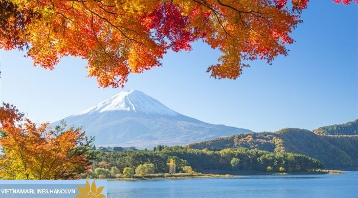 Mùa thu về trên núi Phú Sĩ