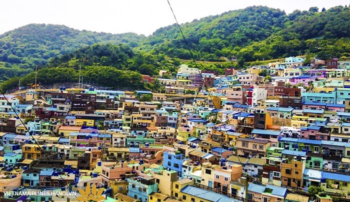 Ngôi làng văn hóa đẹp như mở ở Busan