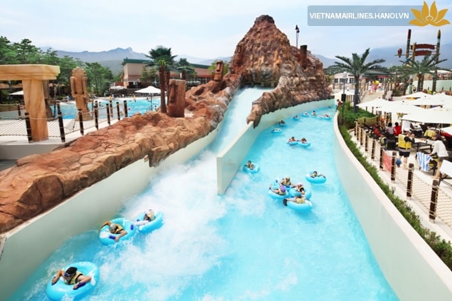 Những công viên nước tuyệt vời ở xứ Hàn