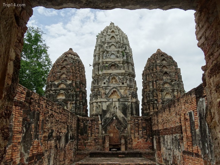 Tàn tích theo phong cách Khmer tại Sukhothai - Trip14.com