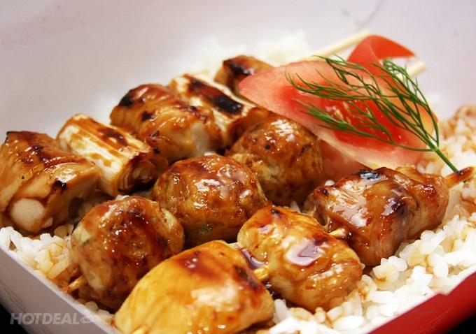 Thịt gà xiên nướng